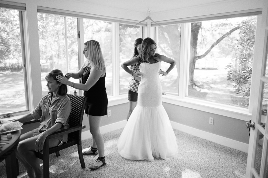 Bridal Party Getting Ready - Hair and Makeup by Lipstick n’ Lashes