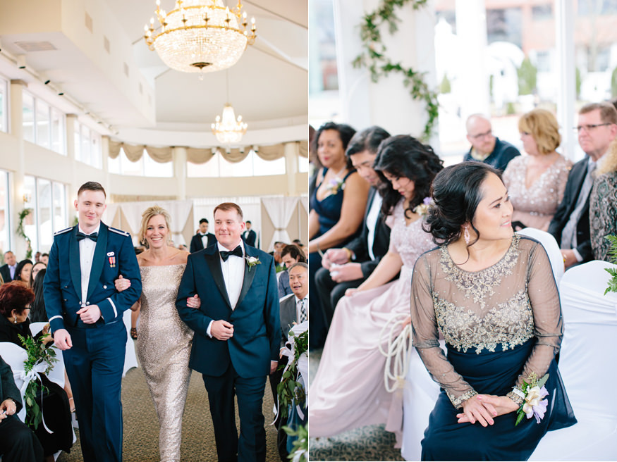New Jersey wedding photographed by Mary Dougherty at the Mansion on Main Street in February