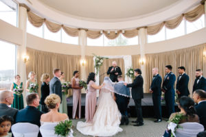 New Jersey wedding photographed by Mary Dougherty at the Mansion on Main Street in February