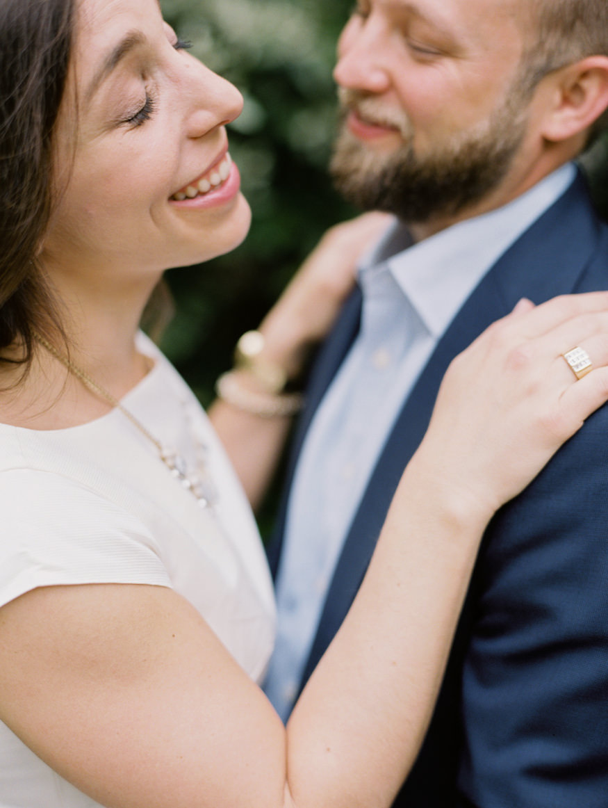 Mary Dougherty Photography |  Engagement Photo in Atlanta at Cator Woolford Garden Estate