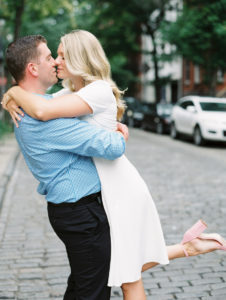 Engagement Photos in West Village NYC by Mary Dougherty