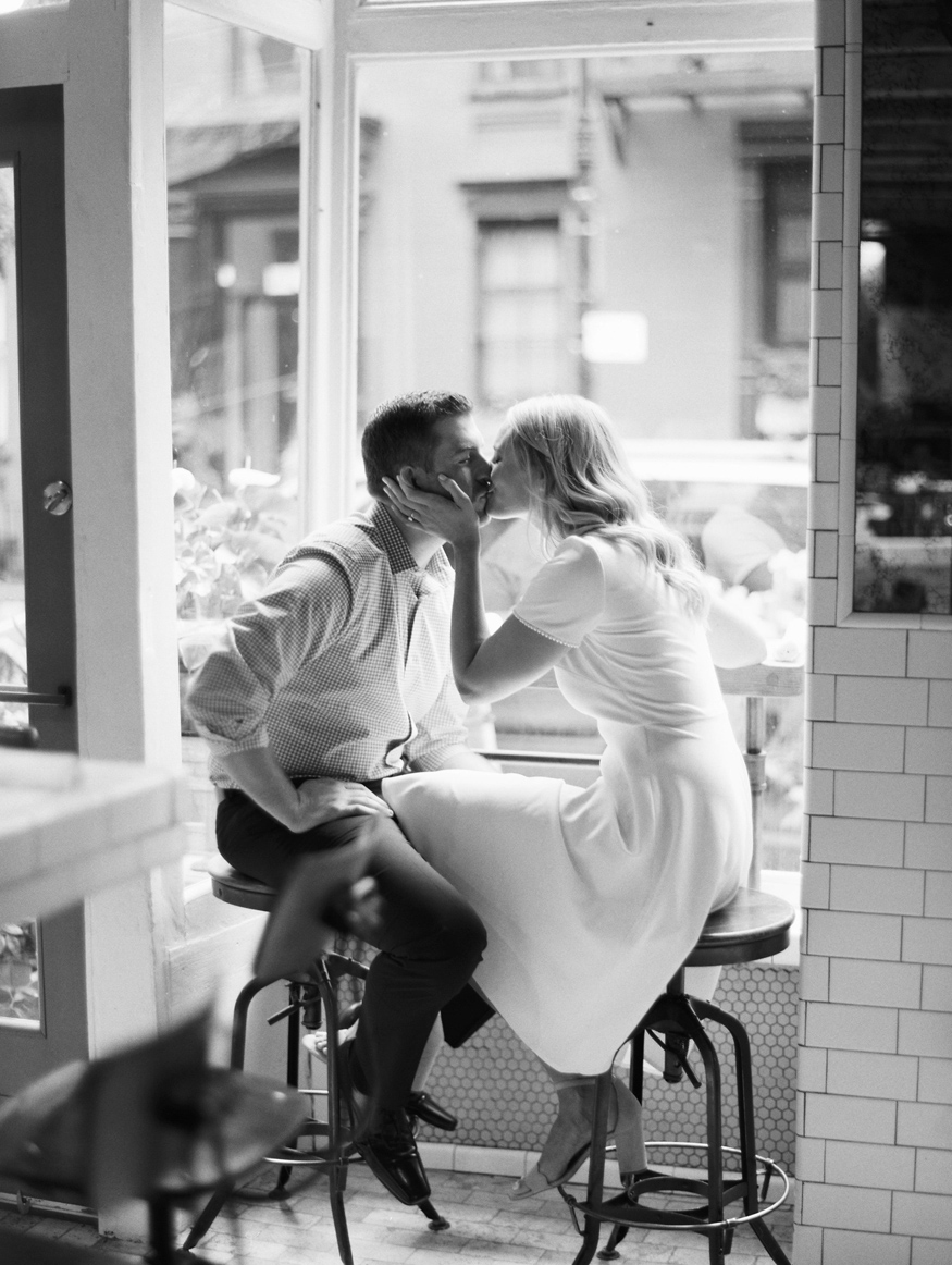 Engagement Photos in West Village NYC by Mary Dougherty