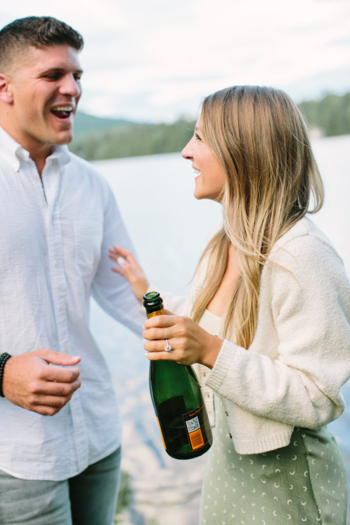 Proposing in Lake Placid | Mary Dougherty Photography