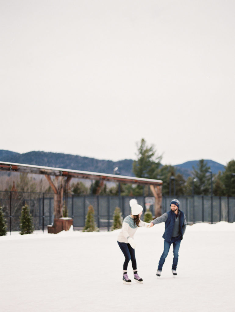 couple ice skates in Lake Placid image by Mary Dougherty