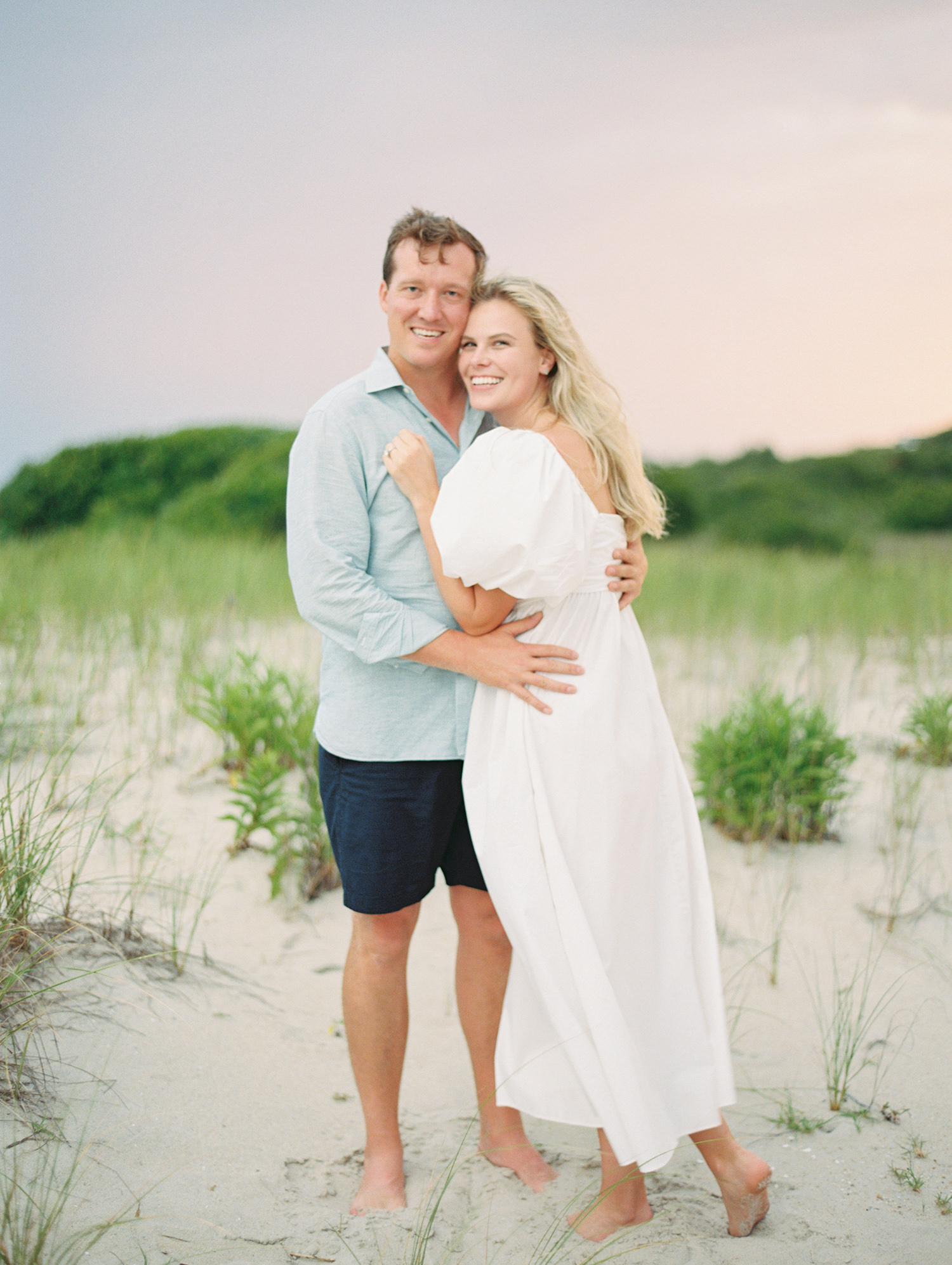 Cape May beach engagement photo by Mary Dougherty